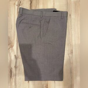 Combatant Gentleman men’s wool blend dress trousers pants 32x32 in light gray